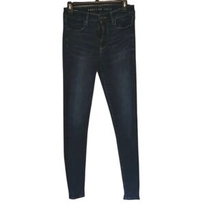 American Eagle Outfitters Women's Navy‎ Skinny Jeans